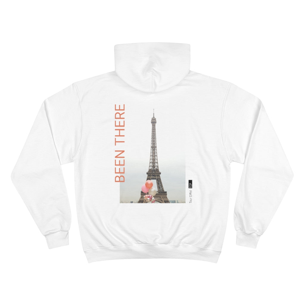 "GLAM EIFFEL "Been There collection Hoodie X Champion
