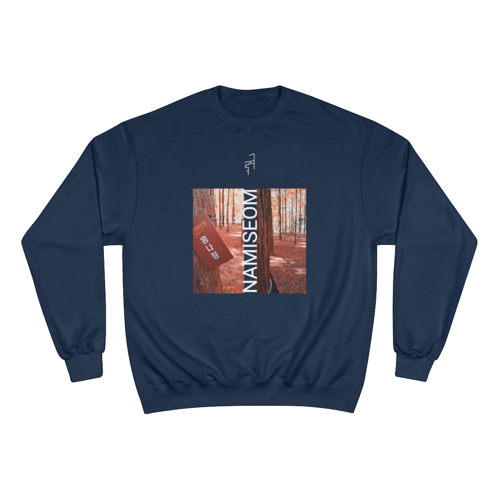 "Nami Island" The City Collection Sweater X CHAMPION
