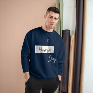 "Human Being" Napeji Ana Collection  Sweater  X CHAMPION