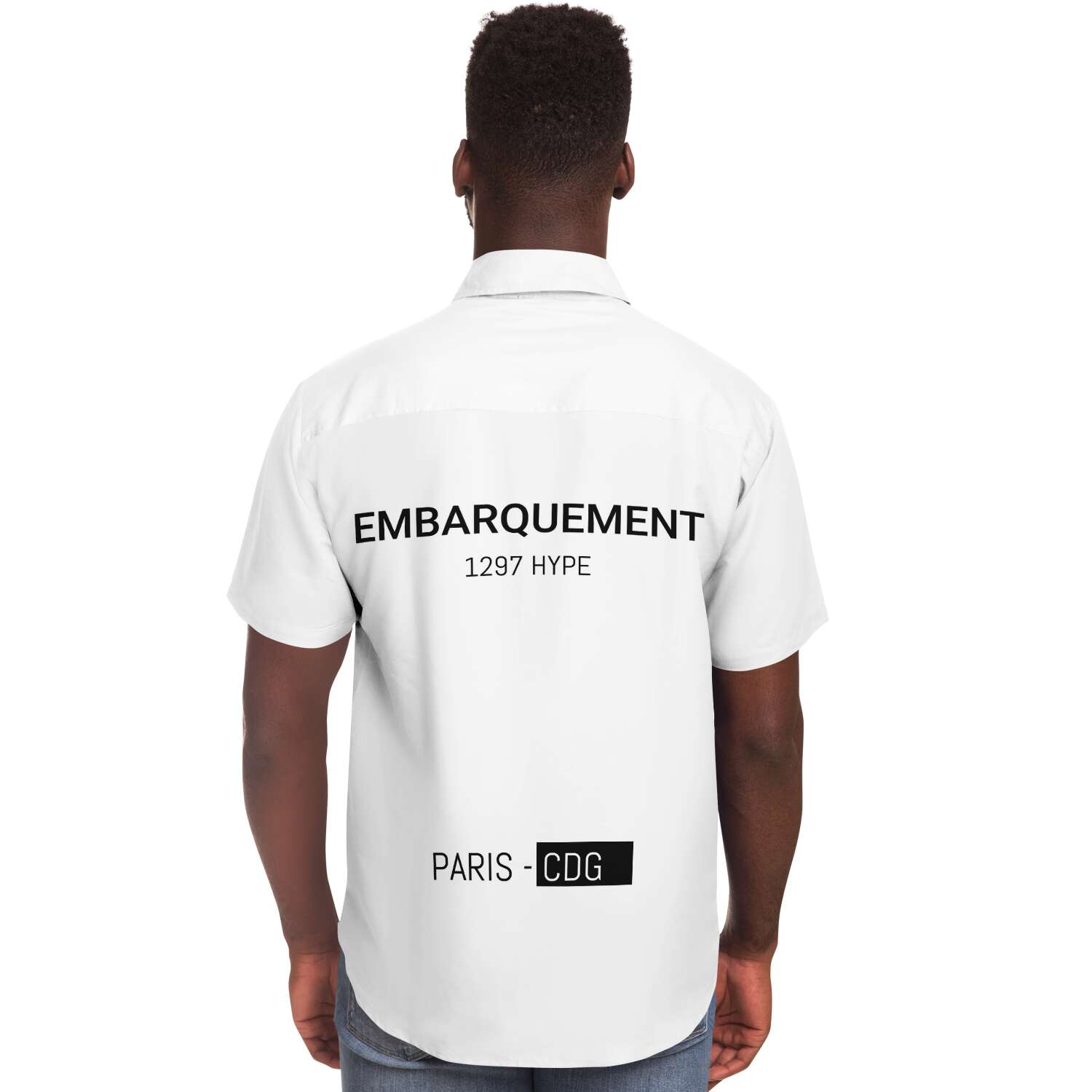 1297 HYPE "Embarquement" Shirt WHT