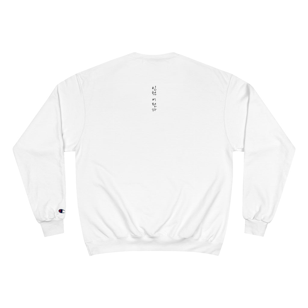"Incheon" The City Collection Sweater X CHAMPION