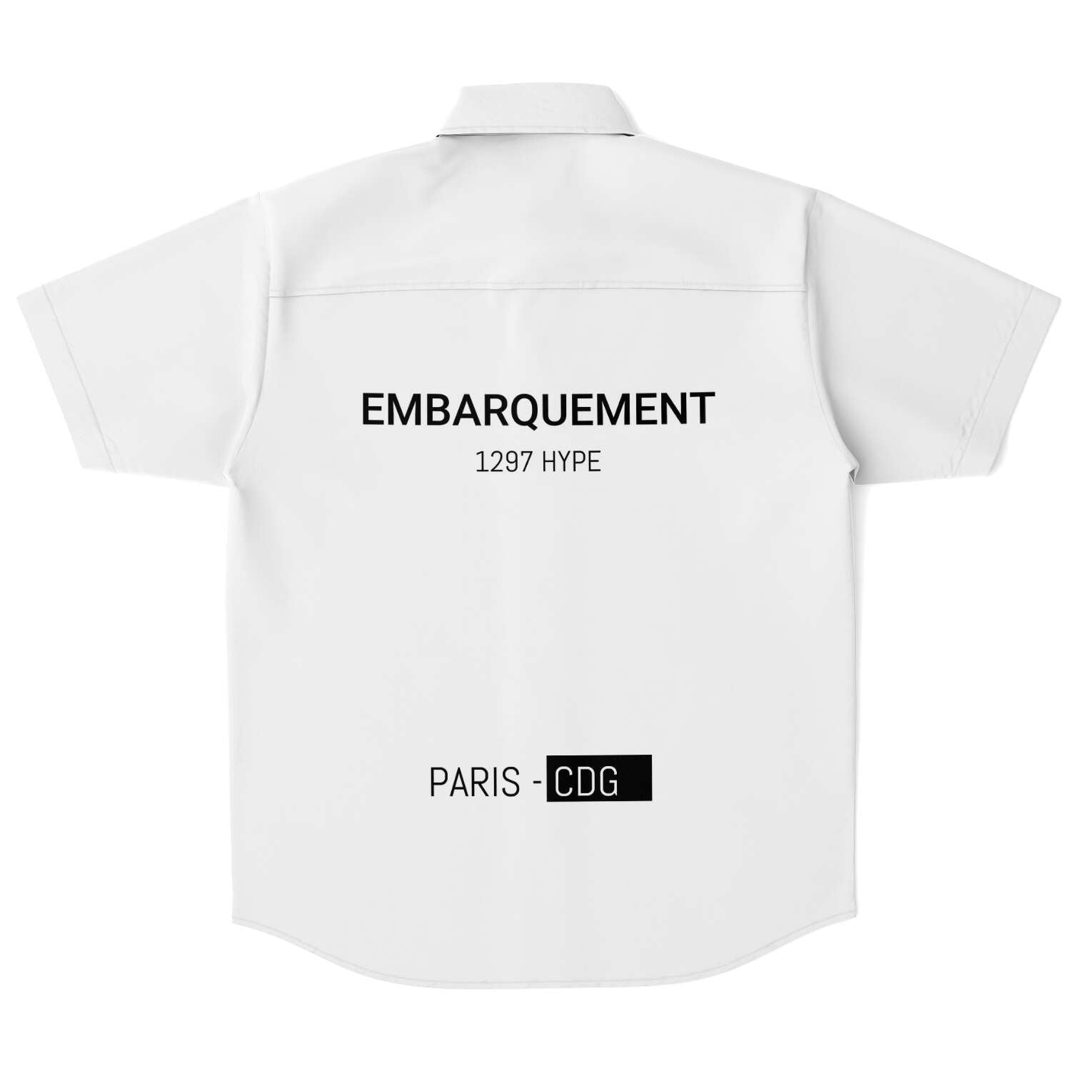 1297 HYPE "Embarquement" Shirt WHT
