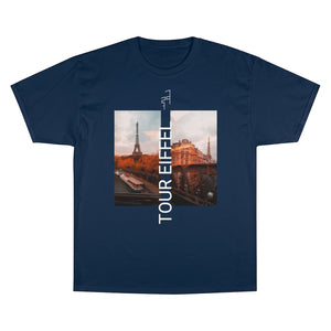 "Tour Eiffel" The City Collection T-shirt X CHAMPION